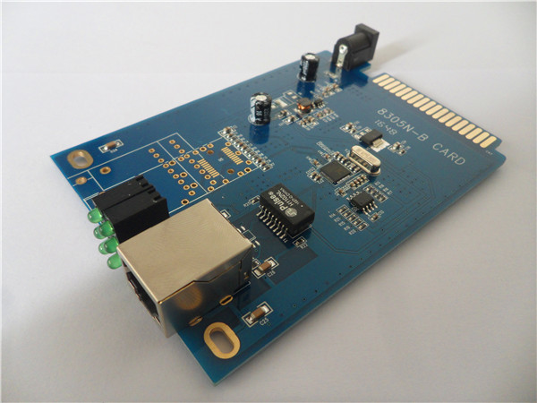 光纤收发器插卡式2U16槽大卡PCBA，RTL8305NB方案